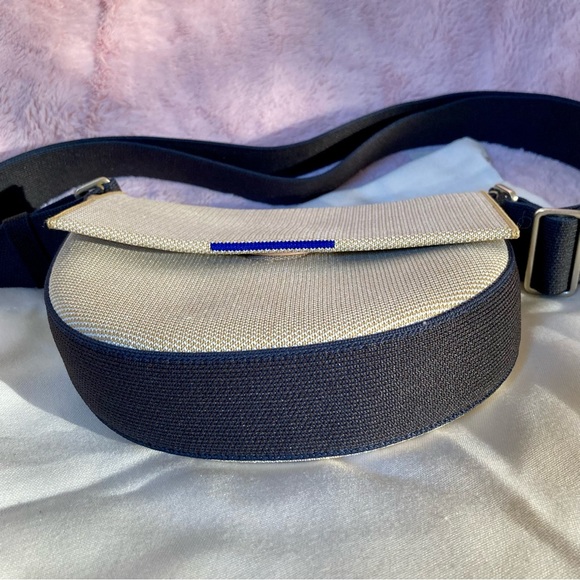 Rothy’s Ink and Ivory Saddle Bag - Picture 3 of 6